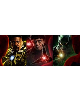 Poster oficiales de Electro, Octupus y el Duende