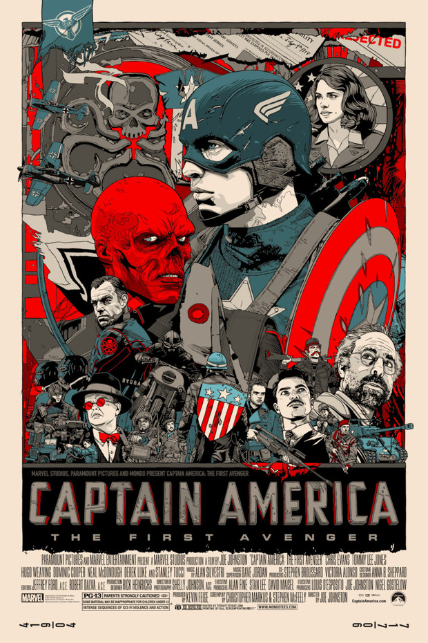 Capitan América por Tyler Stout