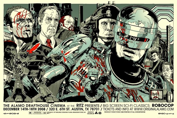 Robocop por Tyler Stout