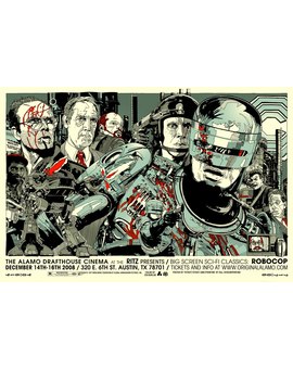 Robocop por Tyler Stout