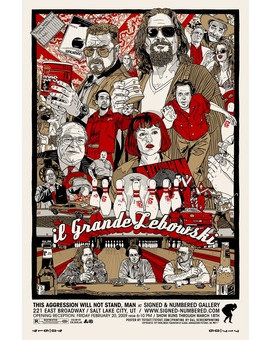 El Gran lebowski por Tyler Stout