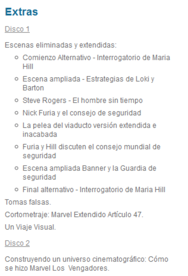 ¿Qué extras te gustan mas?