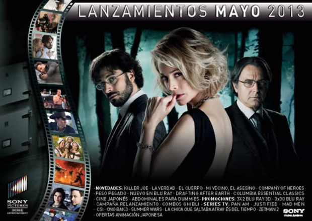 Lanzamientos Sony Pictures en blu-ray & DVD (Mayo)