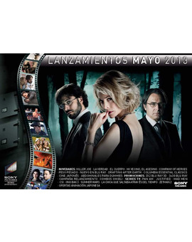 Lanzamientos Sony Pictures en blu-ray & DVD (Mayo)