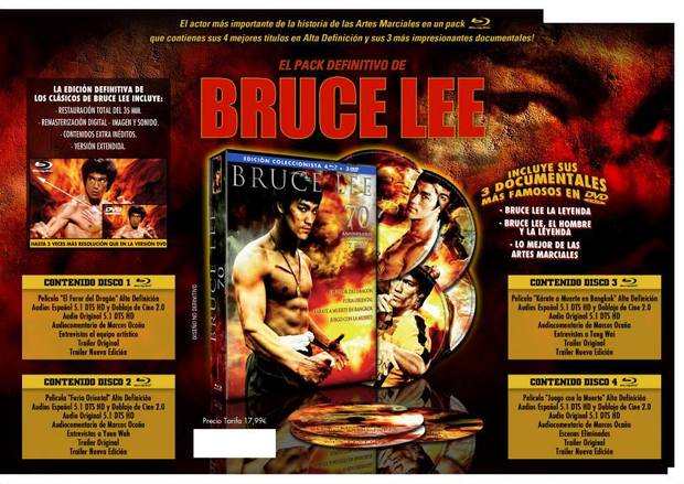 Pack Bruce Lee 70 Aniversario