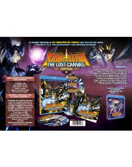 Saint Seiya: The Lost Canvas Temp. 2 en BD a la venta el 27 de noviembre!!