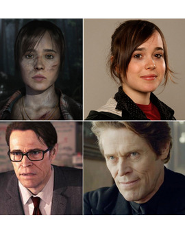 Willian Dafoe y Ellen Page ponen sus rostros para Beyond: Dos almas