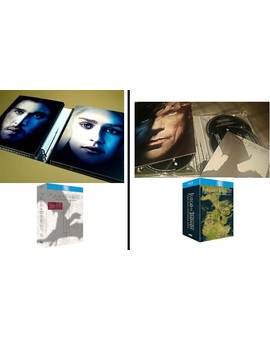 Advertencia: Los Digipack del cofre con las 3 temporadas de Juego de Tronos, vienen con menos palas