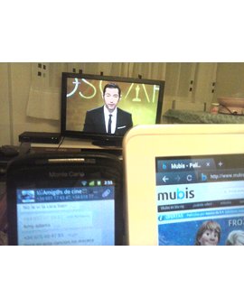 viendo los oscars con amigos de mubis