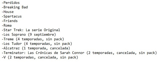 Series completas y finalizadas editadas en España