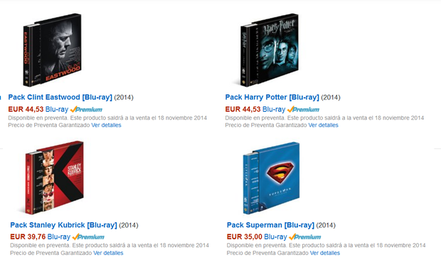 Nuevos cofres Warner