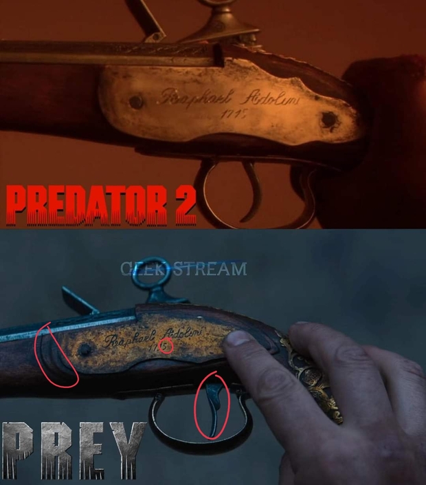 La famosa pistola Predator 2 / Prey