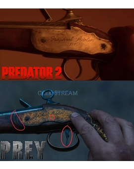 La famosa pistola Predator 2 / Prey