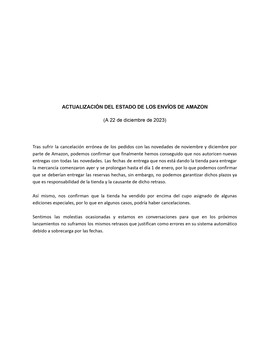 Comunicado de ARVI
