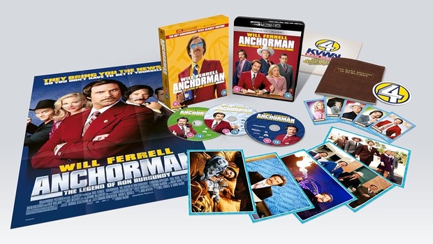 El reportero: la leyenda de Ron Burgundy en 4K