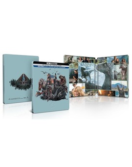 Trilogía Jurassic World steelbook 