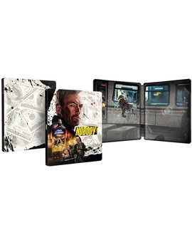 Nadie en steelbook 4K Ultra HD + Blu-ray