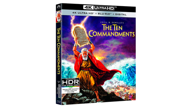 Los 10 mandamientos 4K y sonido HD
