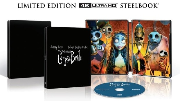 La novia cadáver 4K steelbook 