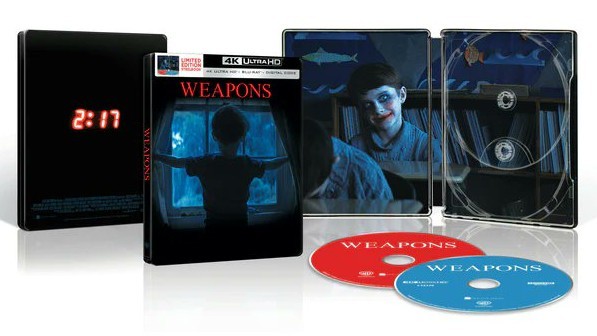Weapons 4K Ultra HD steelbook 