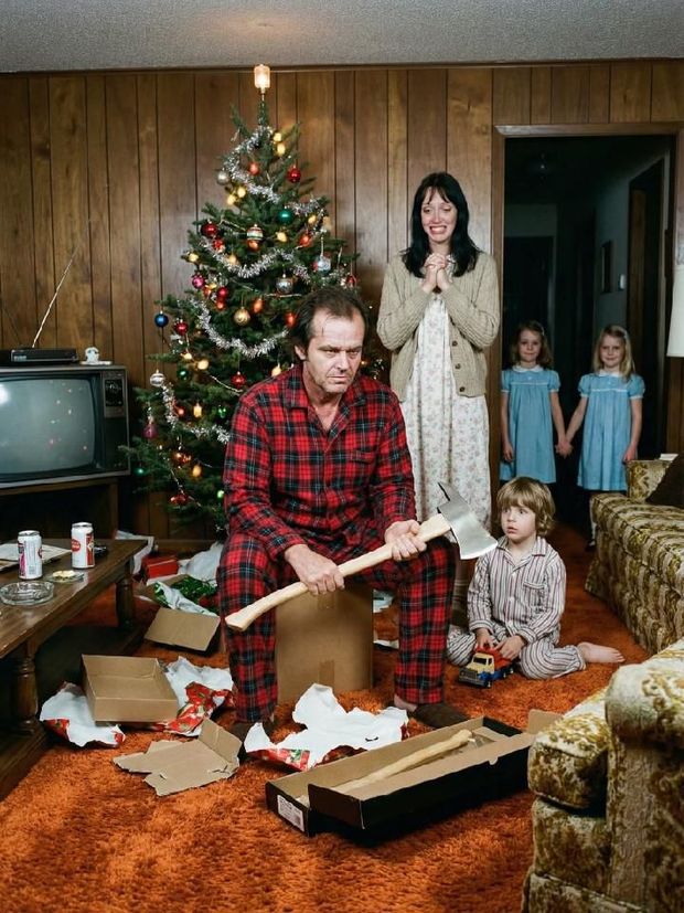 No puedo escribir pero os deseo feliz Navidad