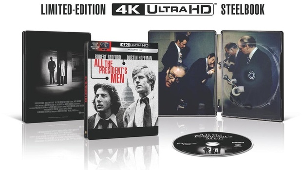 Todos los hombres del Presidente 4K steelbook completo