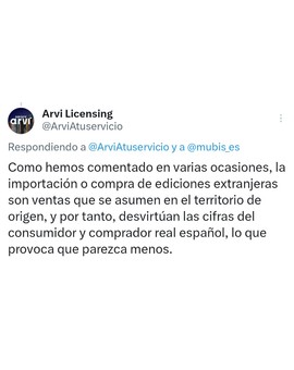 Lo llevo diciendo hace años.