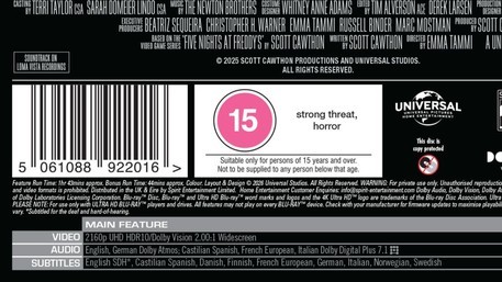 Five Nights at Freddy's 2 4K Ultra HD