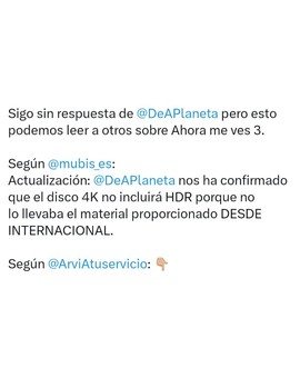 Tuits 1/2 - Ahora me ves 3