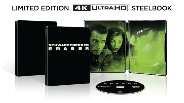 Eraser 4K steelbook (solo interior)