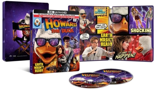 Howard... un nuevo héroe - steelbook 