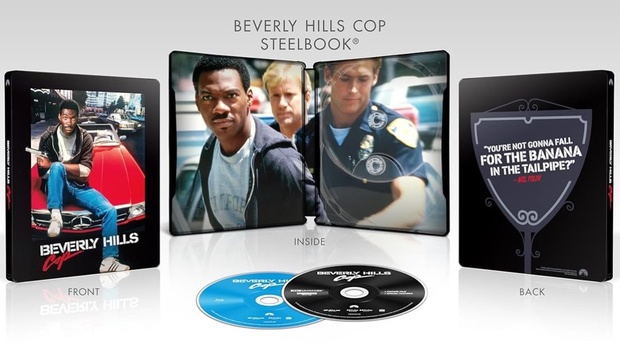 Superdetective en Hollywood - steelbook