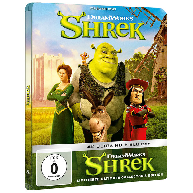Shrek 4K steelbook 25 Aniversario