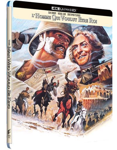 El Hombre que Pudo Reinar 4K Steelbook