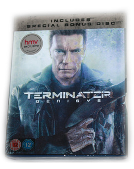 Terminator Genesis HMV exclusive disc slipcover 1
