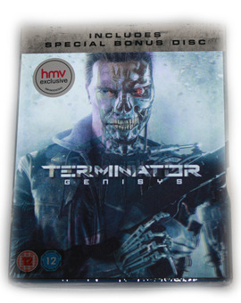 Terminator Genesis HMV exclusive disc slipcover 2