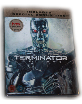 Terminator Genesis HMV exclusive disc slipcover 3