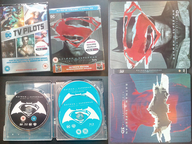 Batman vs Superman Steel UK (HMV)