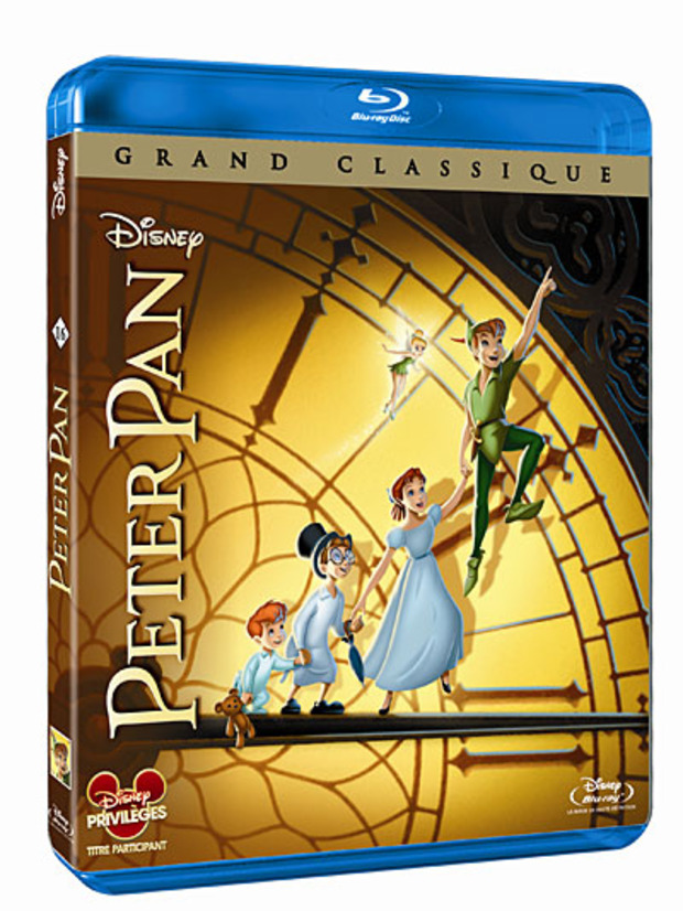 Caratula peter pan blu ray francia