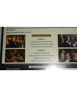 Downton abbey series one and two