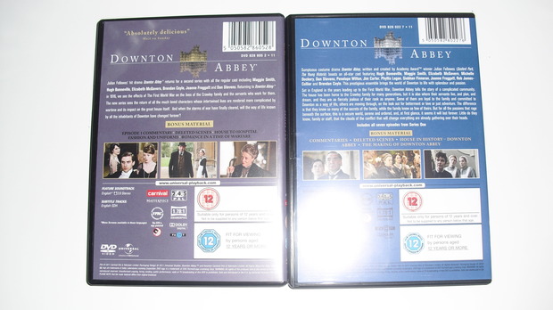 Downton abbey series one and two