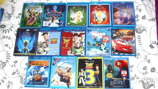 Colección animación disney/PIXAR