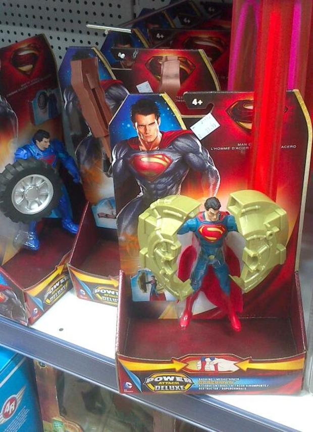 merchandise man of steel en juguettos