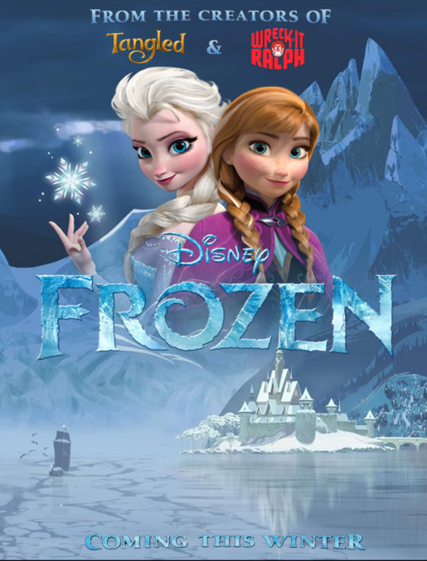 Poster de Frozen hecho por mi