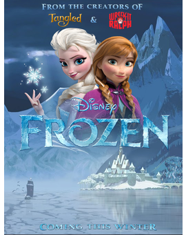 Poster de Frozen hecho por mi