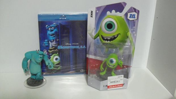 Monstruos S.A con figuras infinity