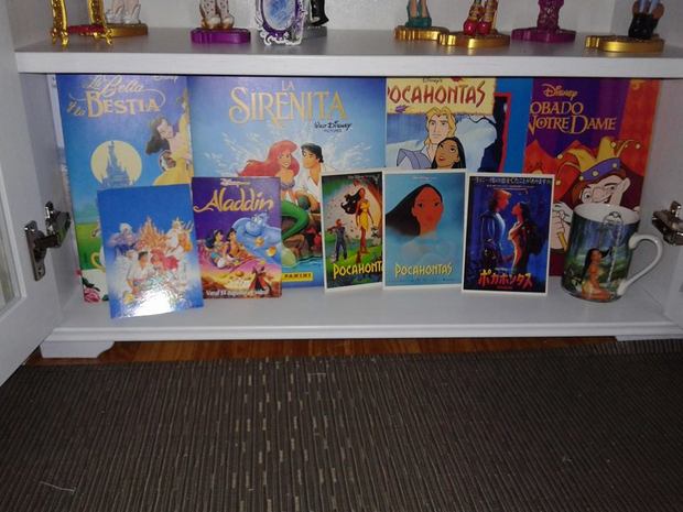 joyas de Disney de hoy (albumes panini y postales)