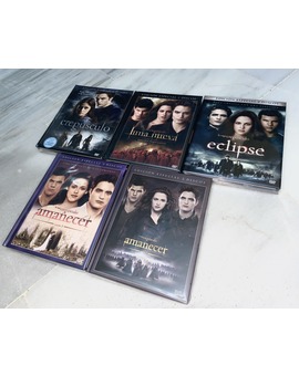Colección Saga Crepúsculo 3/4 Digibooks DVD