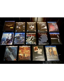 CHRISTOPHER NOLAN Colección actualizada formatos 4k y Blu-ray