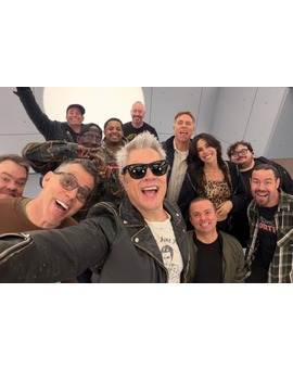 Foto grupal del rodaje de la nueva película de Jackass
